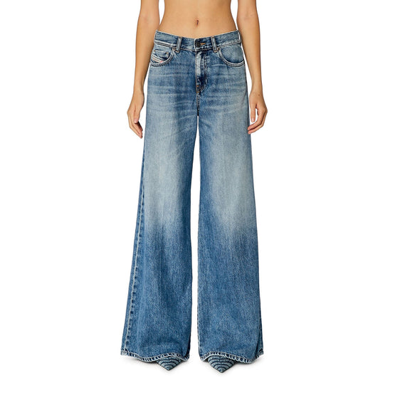 Women 1978 D-Akemi L.30 Trousers - Blue
