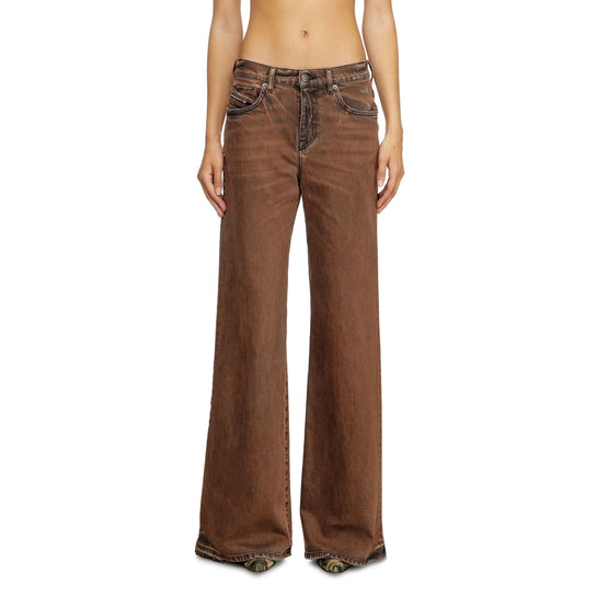 Women 1978 D-Akemi L.30 Trousers - Dark Brown