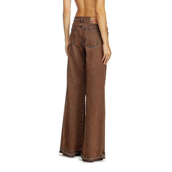 Women 1978 D-Akemi L.30 Trousers - Dark Brown