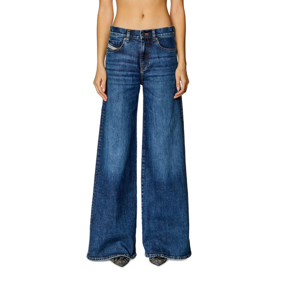 Women 1978 D-Akemi L.30 Trousers - Navy