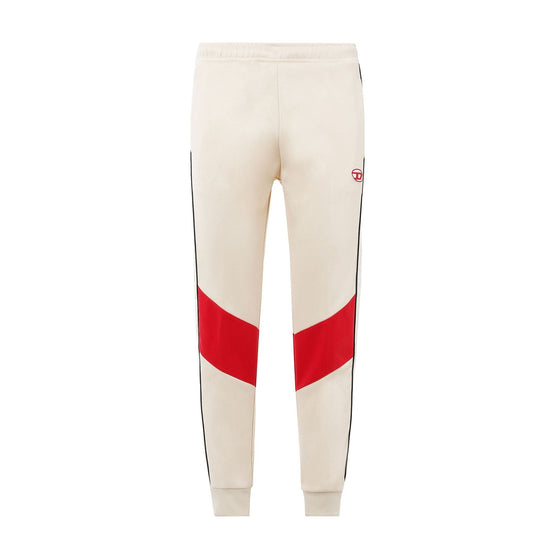 Men P-Block Trousers - Ivory