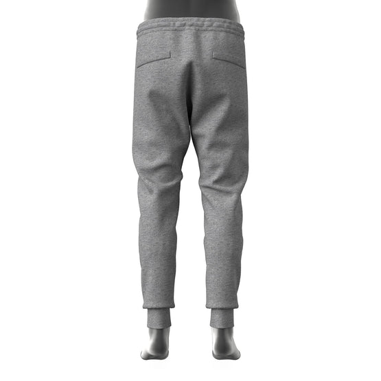 Men P-Tary-Div Trousers - Grey Melange (No Bros)
