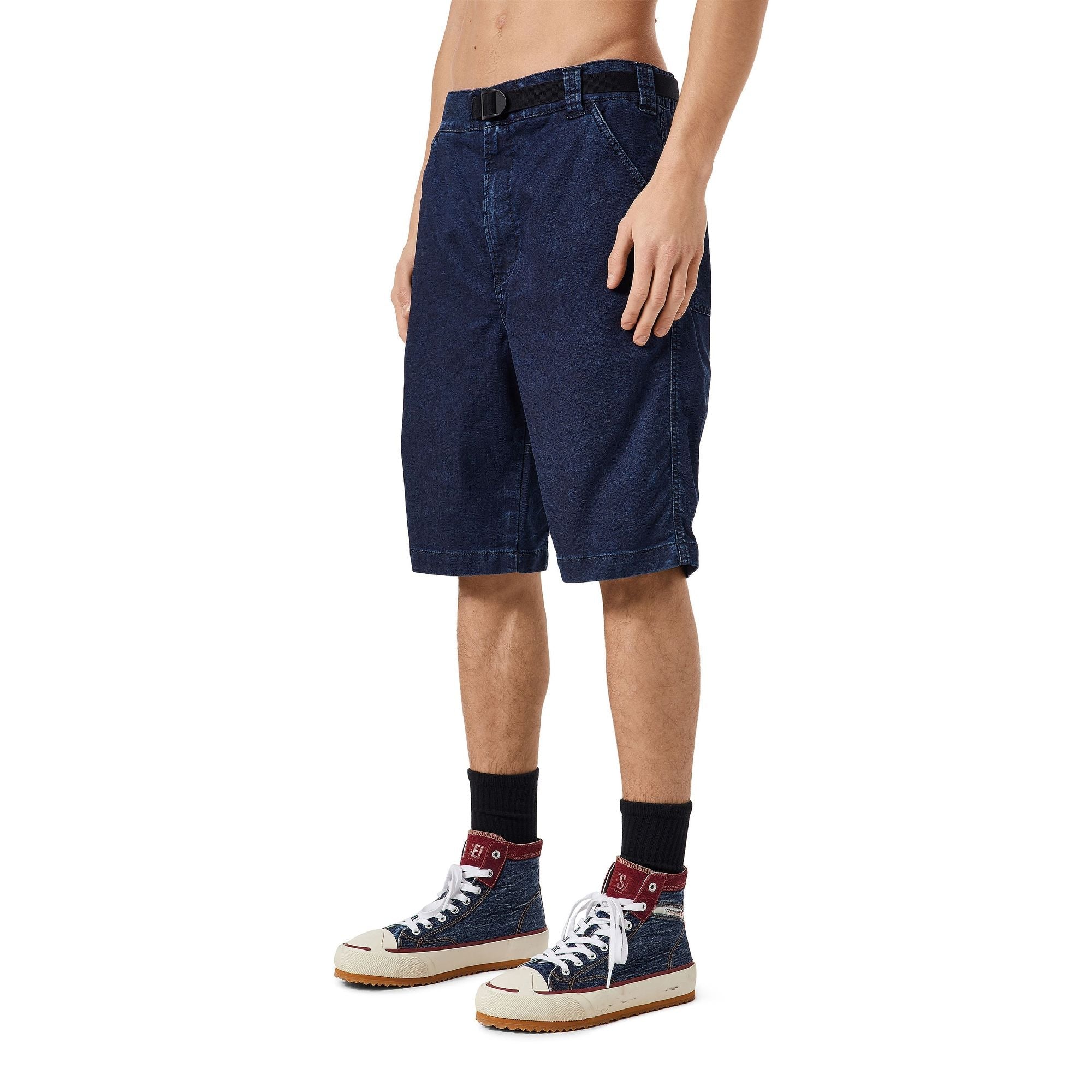 Men D-Krooley-Short-Ne Shorts - Navy