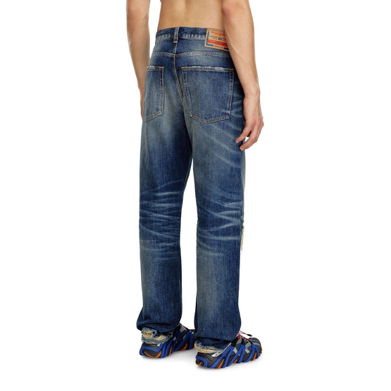 Men 2010 D-Macs L.30 Trousers - Blue