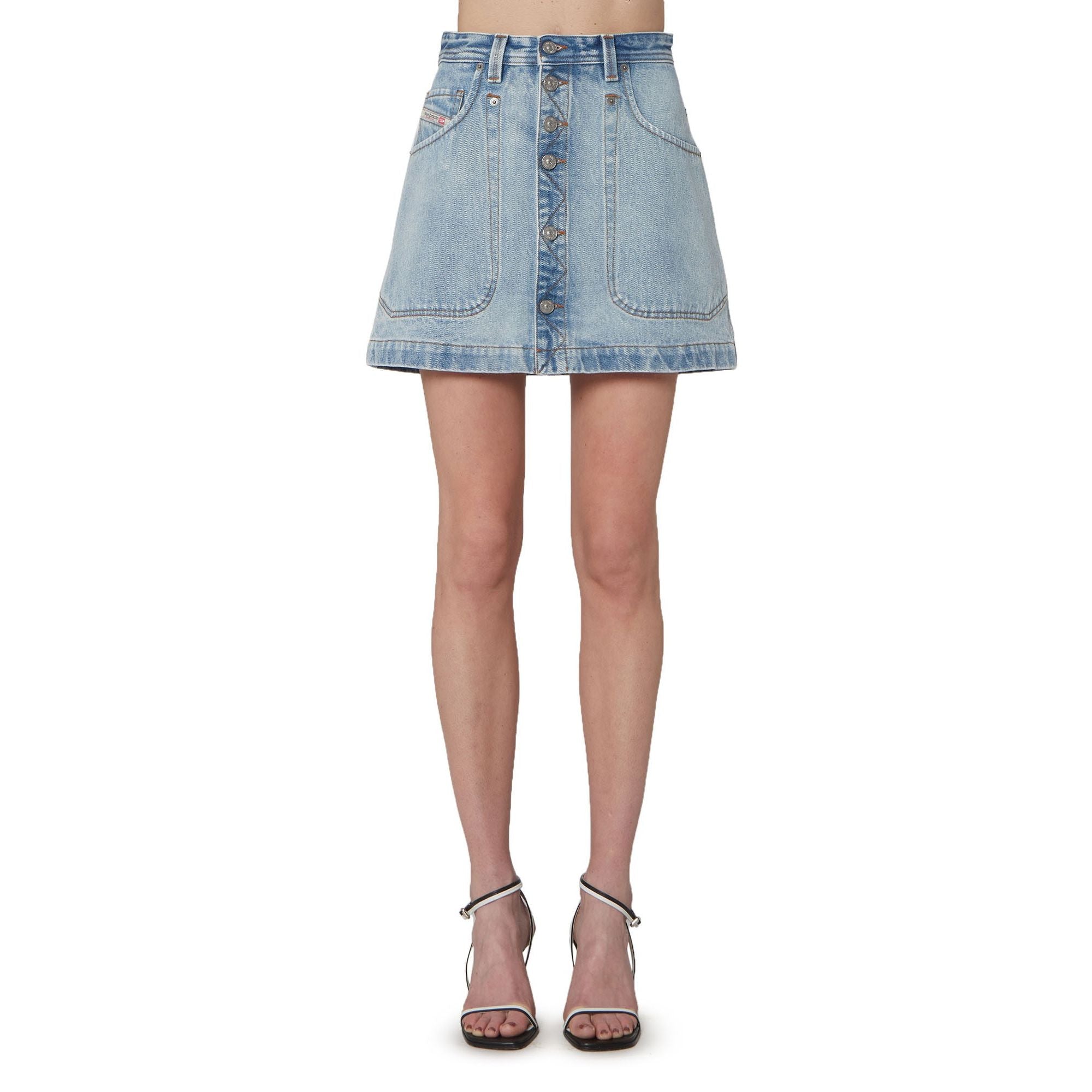 Women De-Albus Skirt - Blue