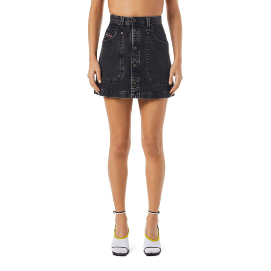 Women De-Albus Skirt - Black