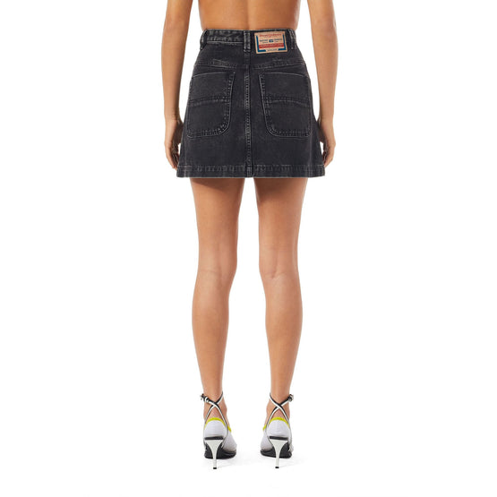 Women De-Albus Skirt - Black
