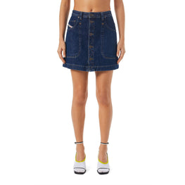 Women De-Albus Skirt - Navy