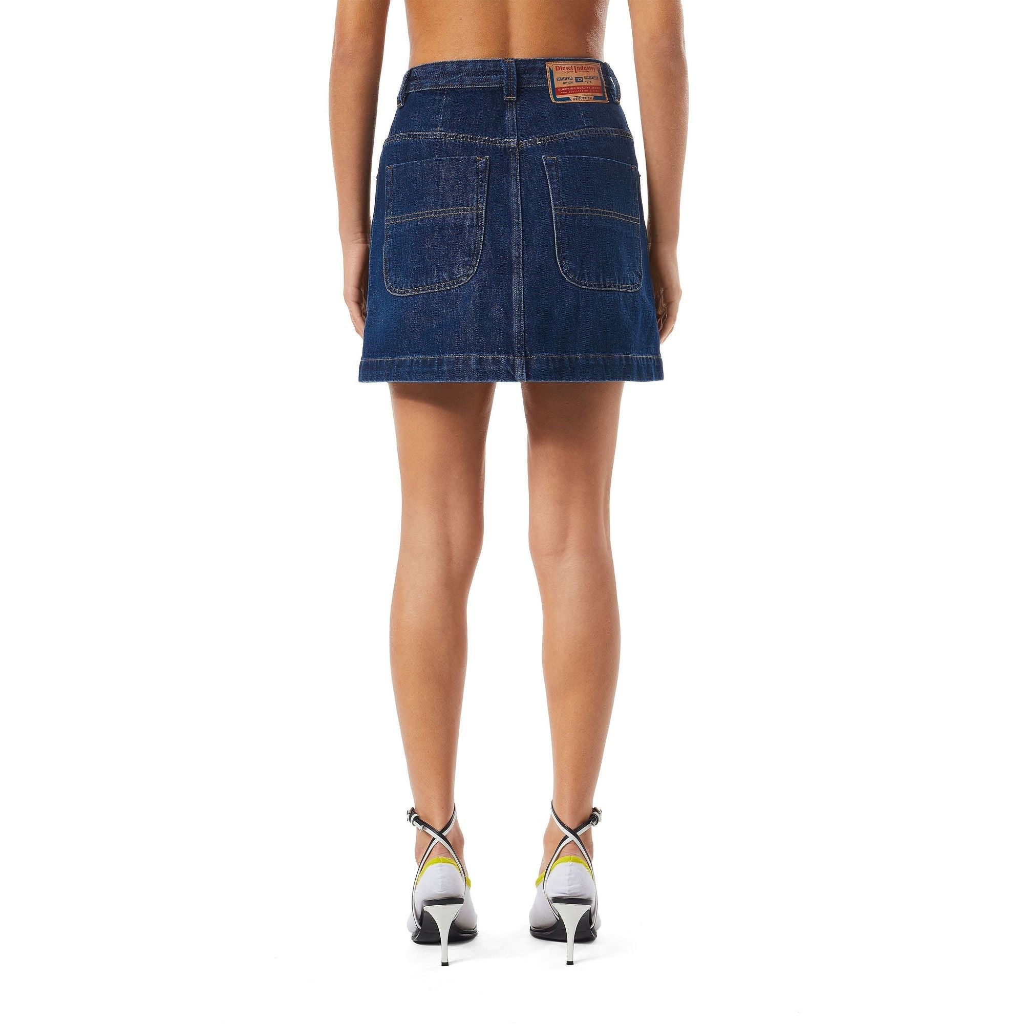 Women De-Albus Skirt - Navy