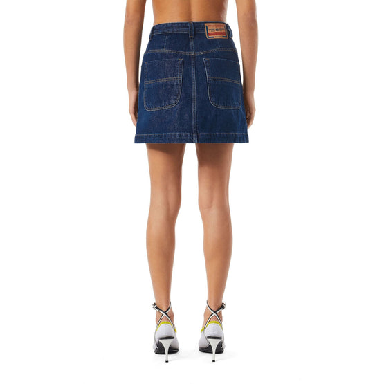 Women De-Albus Skirt - Navy
