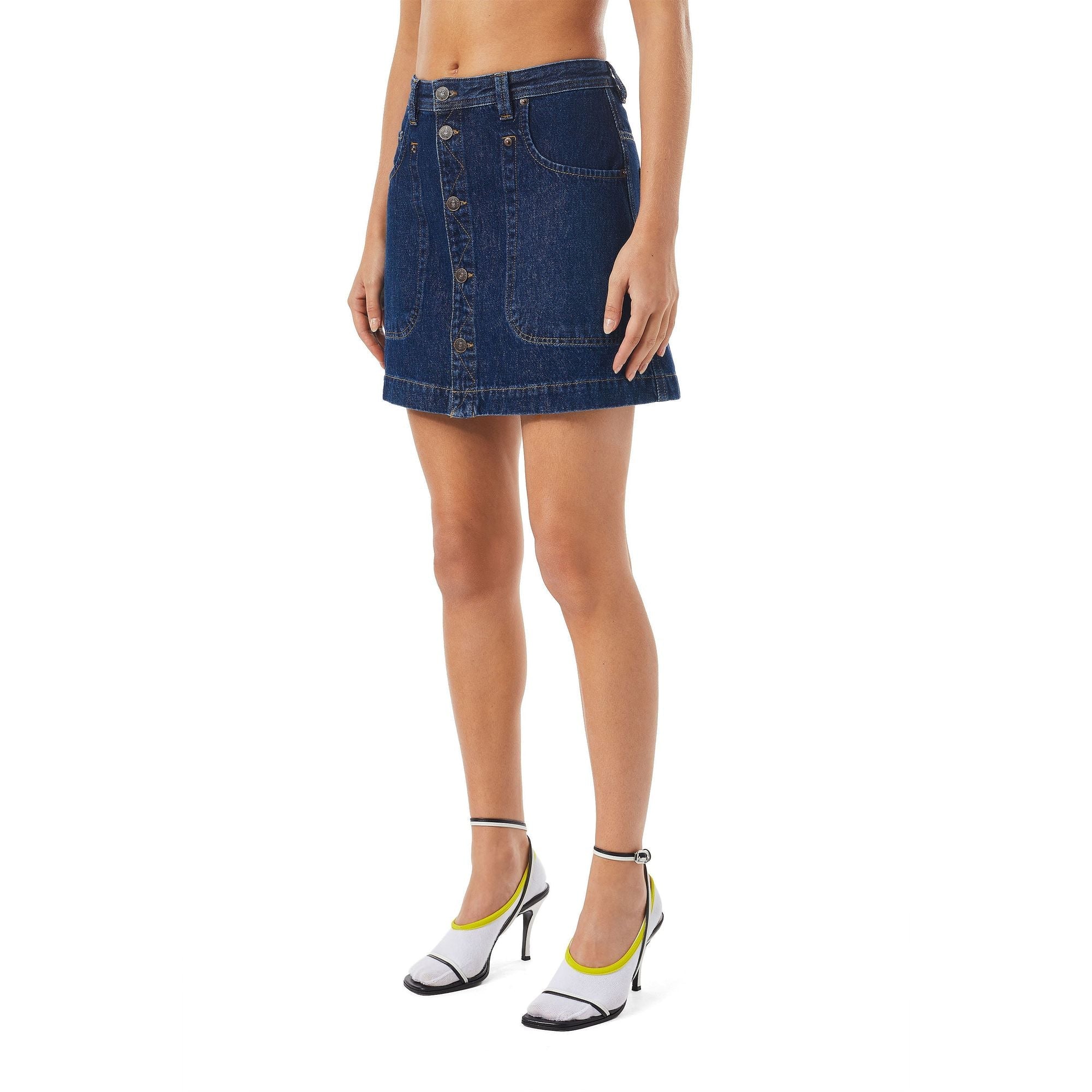 Women De-Albus Skirt - Navy