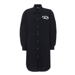 Women D-Lunar-A Dress - Black