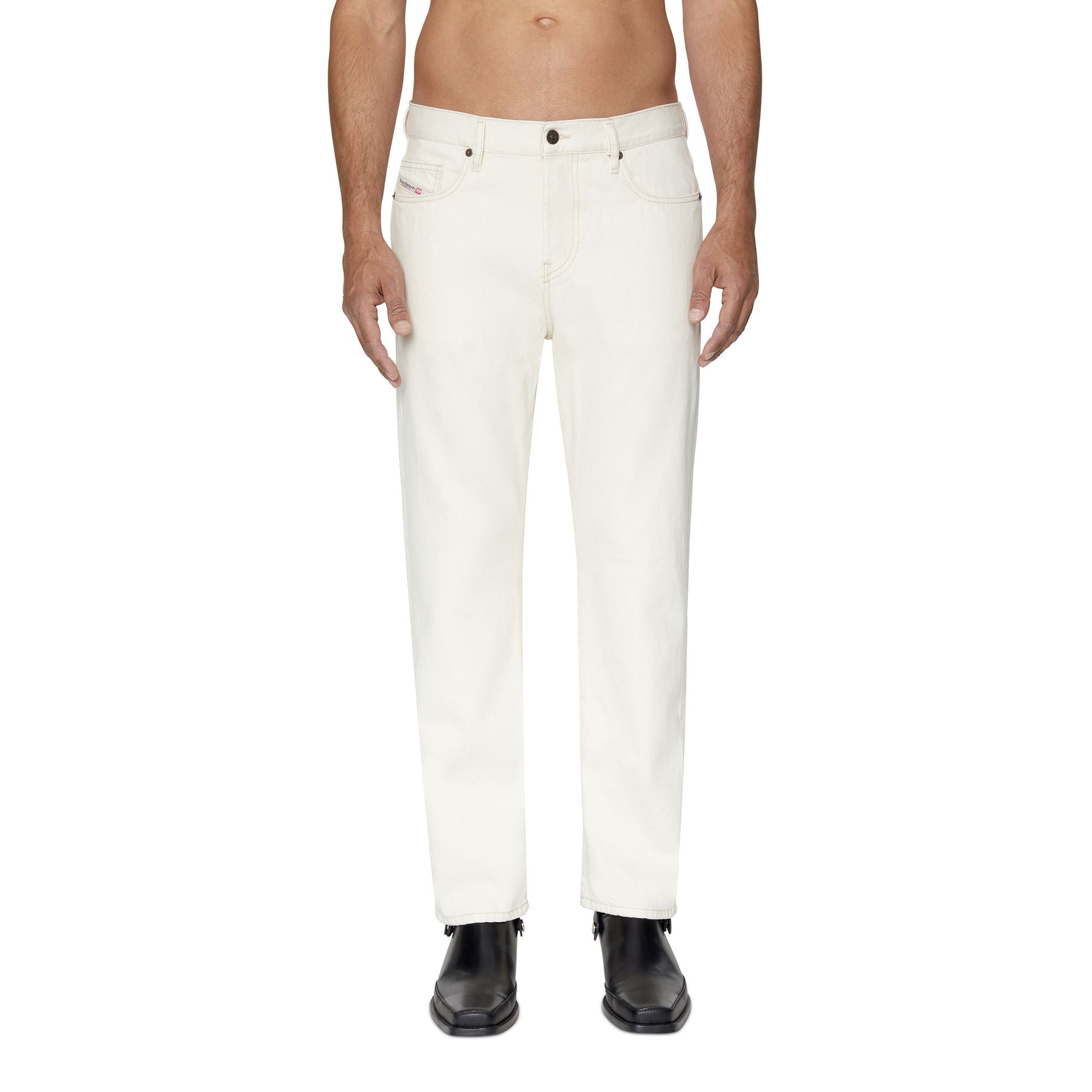 Men 2020 D-Viker L.32 Trousers - Bright White