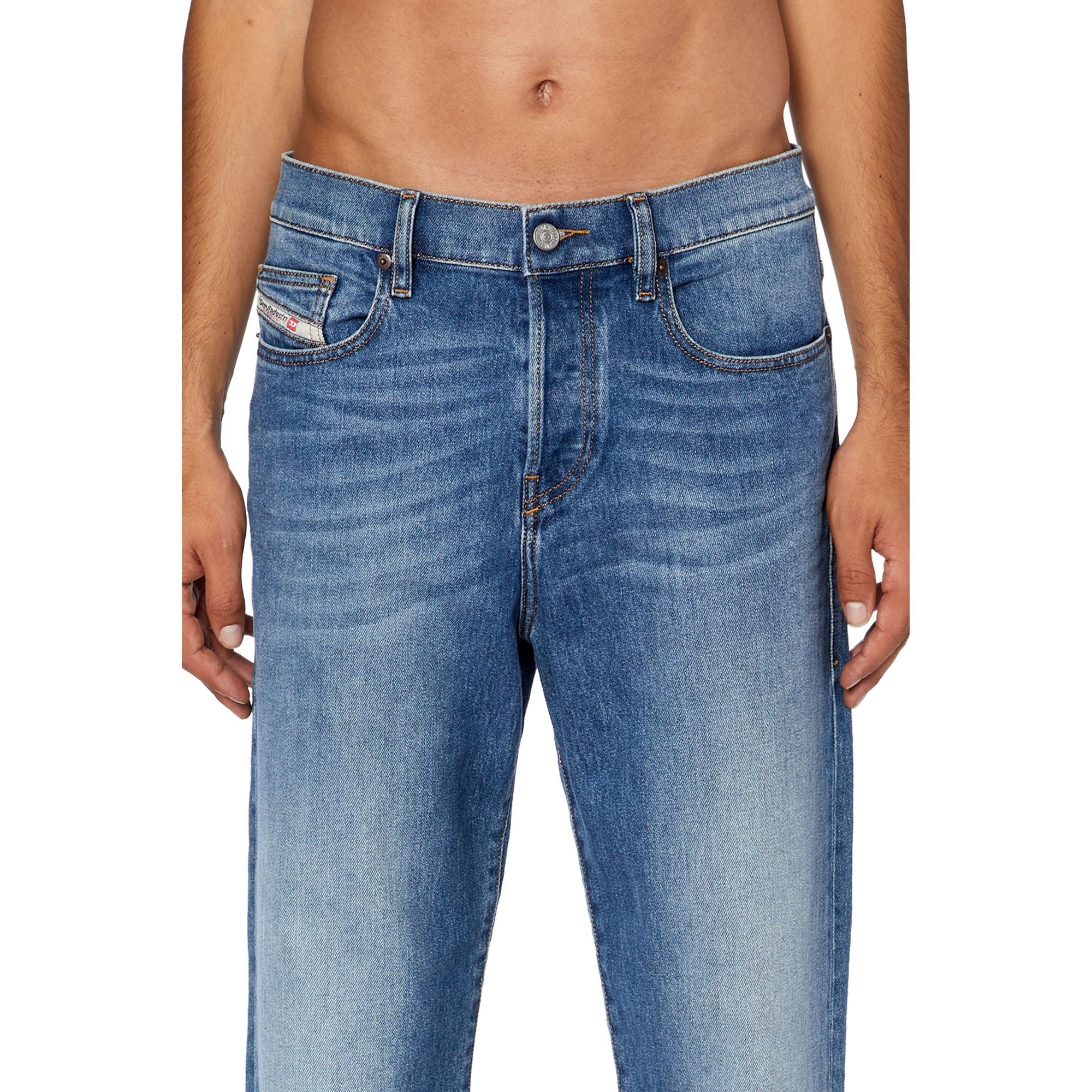 Men 2020 D-Viker L.30 Trousers - Blue