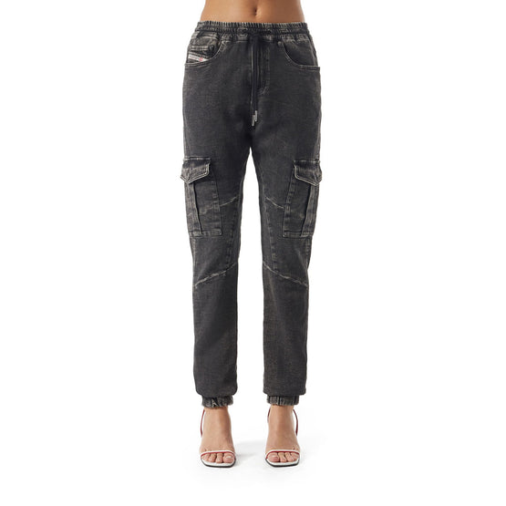 Women D-Ursy-Ne Sweat Jeans - Black