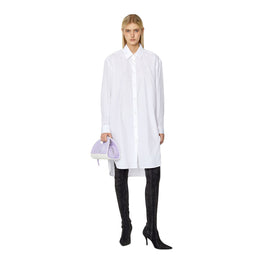 Women D-Lunar-B Dress - Whtie