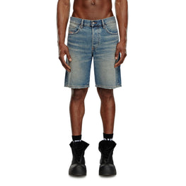 Men Regular-Short Shorts - Navy