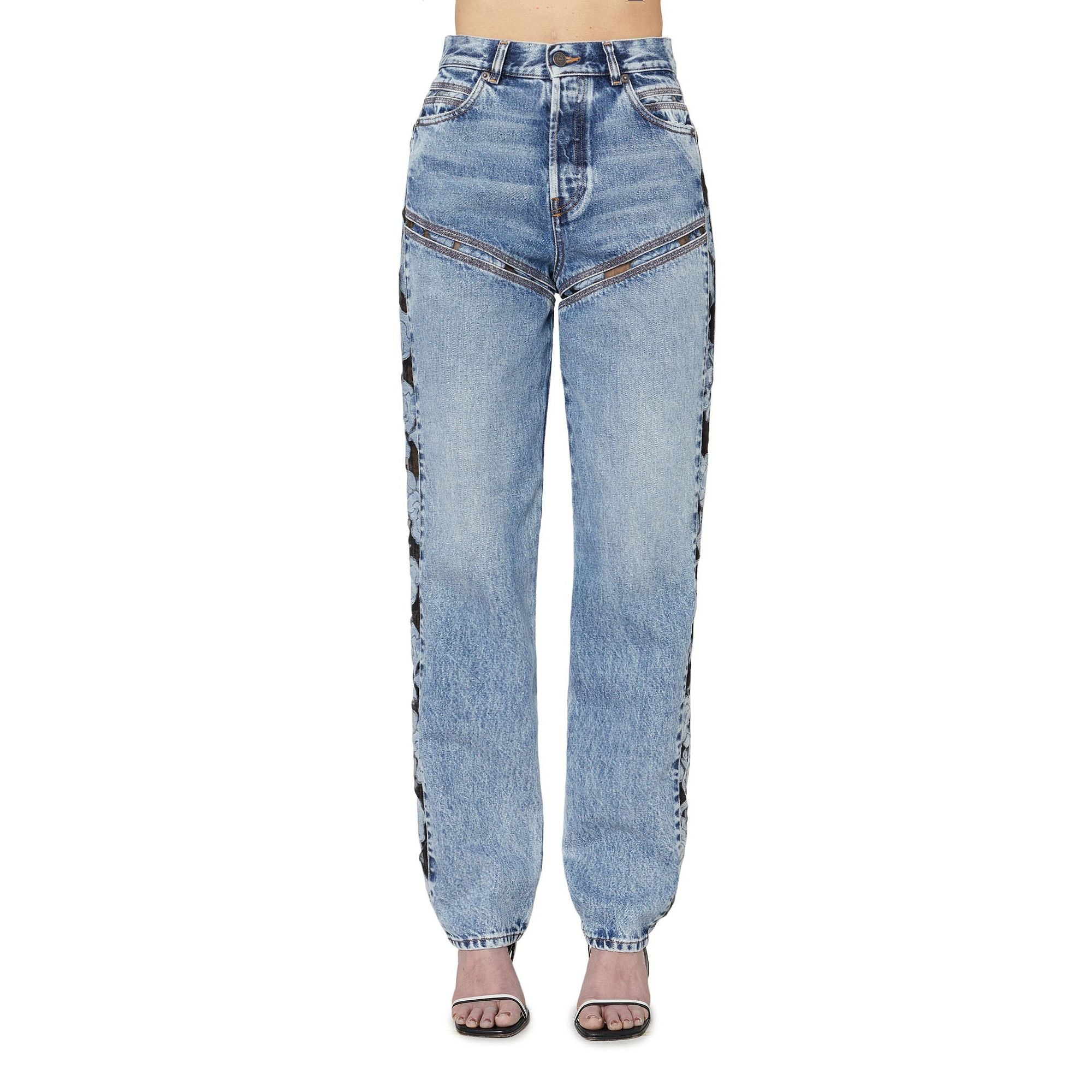 Women D-Pilut L.32 Trousers - Blue