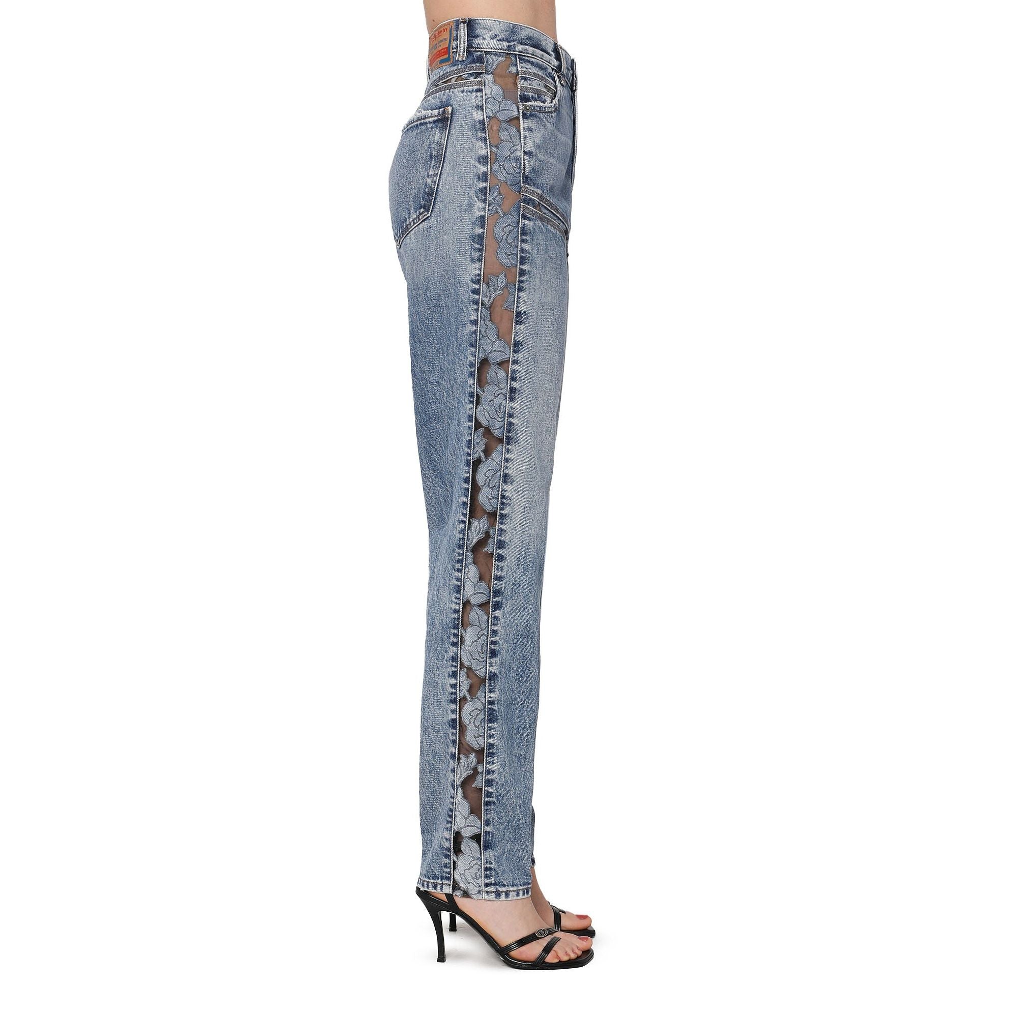 Women D-Pilut L.32 Trousers - Blue