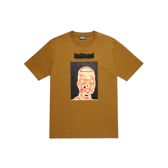Men T-Just-E38 T-Shirt - Breen
