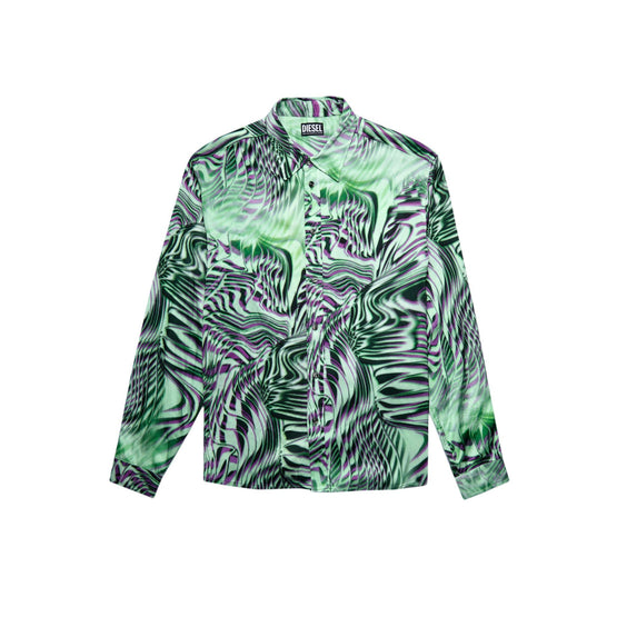 Men S-Casper Shirt - Green Tint