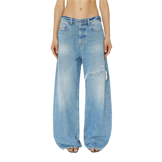 Women 1996 D-Sire L.32 Trousers - Blue