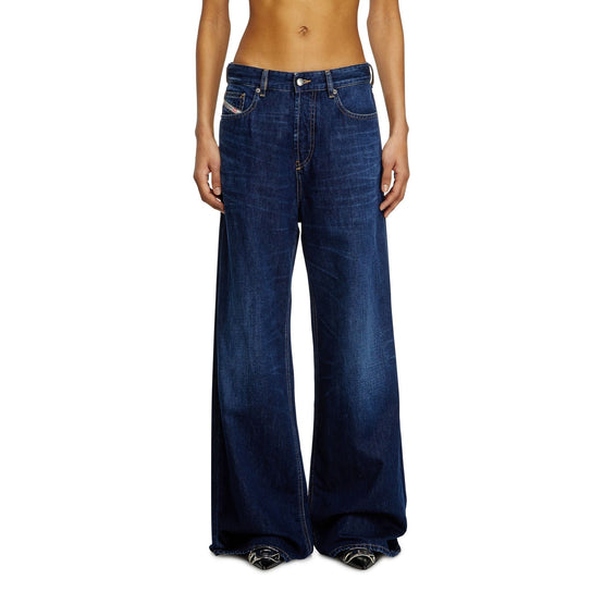 Women 1996 D-Sire L.30 Trousers - Navy