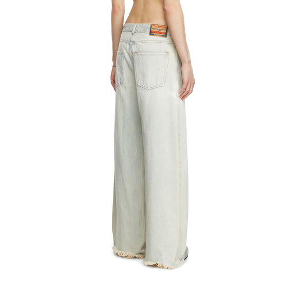 Women 1996 D-Sire L.30 Trousers - Light Blue