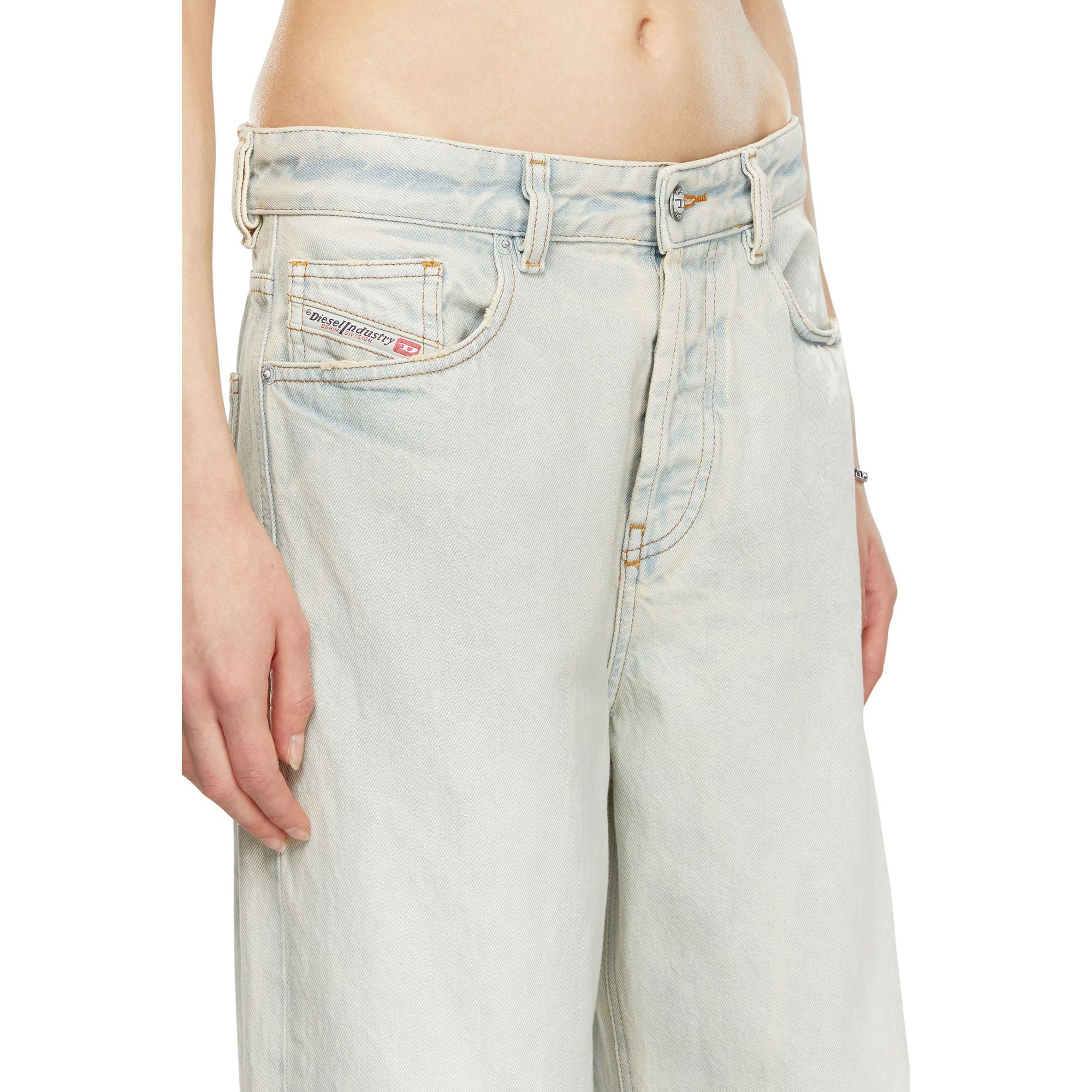 Women 1996 D-Sire L.30 Trousers - Light Blue
