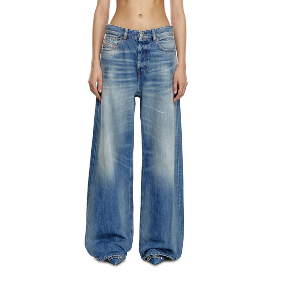 Women 1996 D-Sire L.30 Trousers - Blue