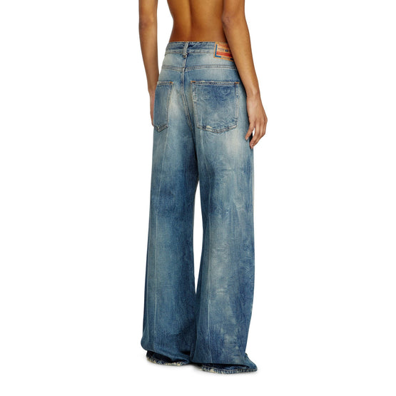 Women 1996 D-Sire L.30 Trousers - Blue