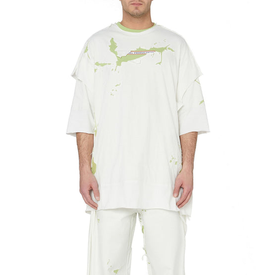 Men T-Wash-F5 T-Shirt - White
