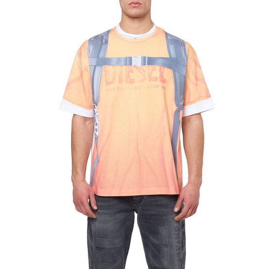 Men T-Wash-F3 T-Shirt - Light Beige