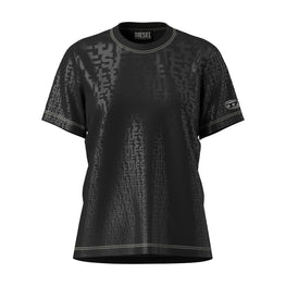 Women T-Reg-Mon T-Shirt - Black
