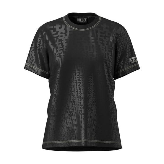 Women T-Reg-Mon T-Shirt - Black