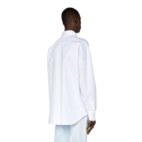 Men S-Limo-Logo Shirt - White