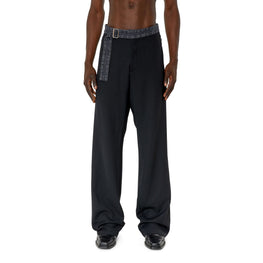 Men P-Gold-A Trousers - Black