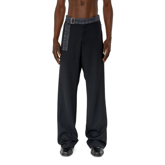 Men P-Gold-A Trousers - Black
