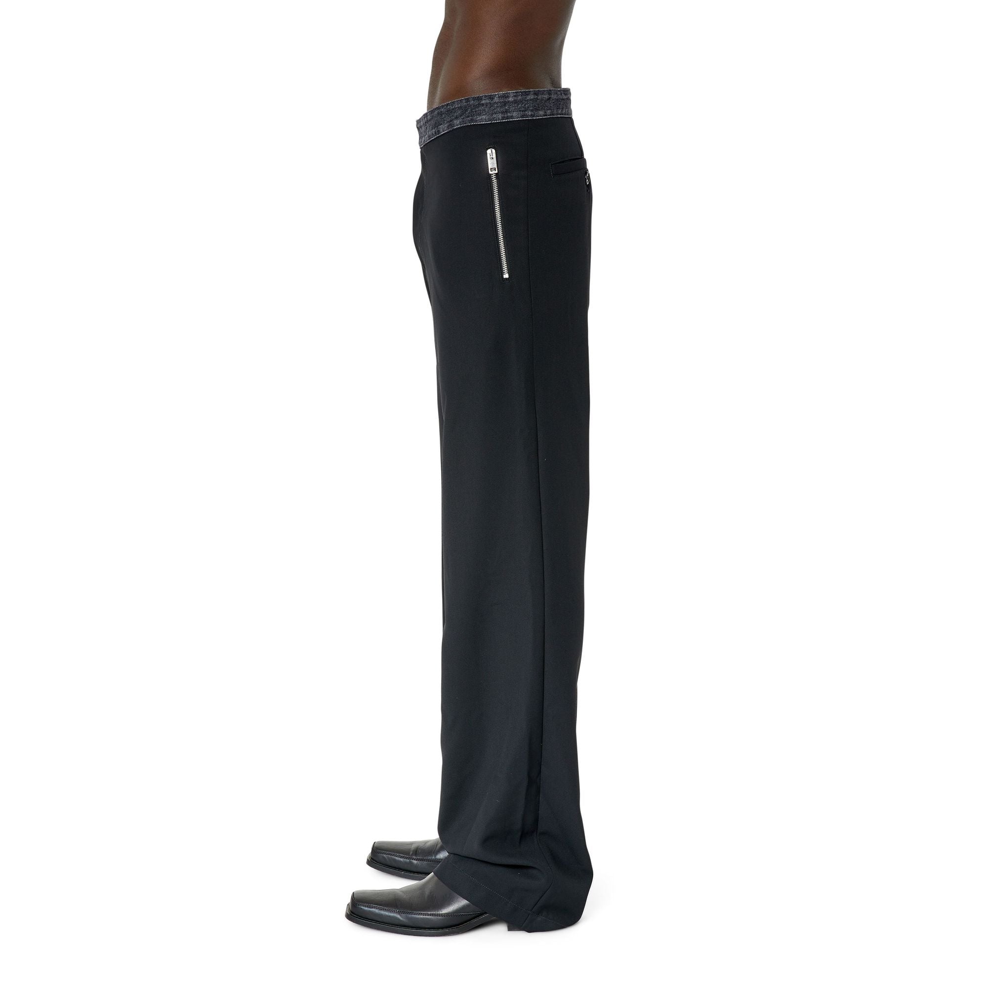 Men P-Gold-A Trousers - Black