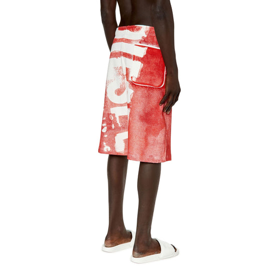Men P-Marshy Shorts - Red