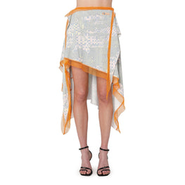 Women O-Rubette Skirt - Ivory