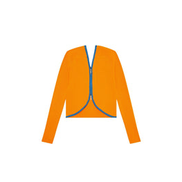Women M-Oira Knitwear Cardigans - Flame Orange
