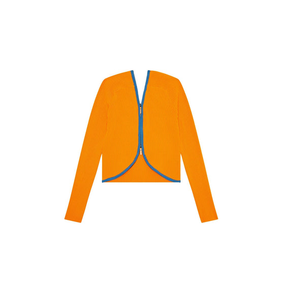 Women M-Oira Knitwear Cardigans - Flame Orange