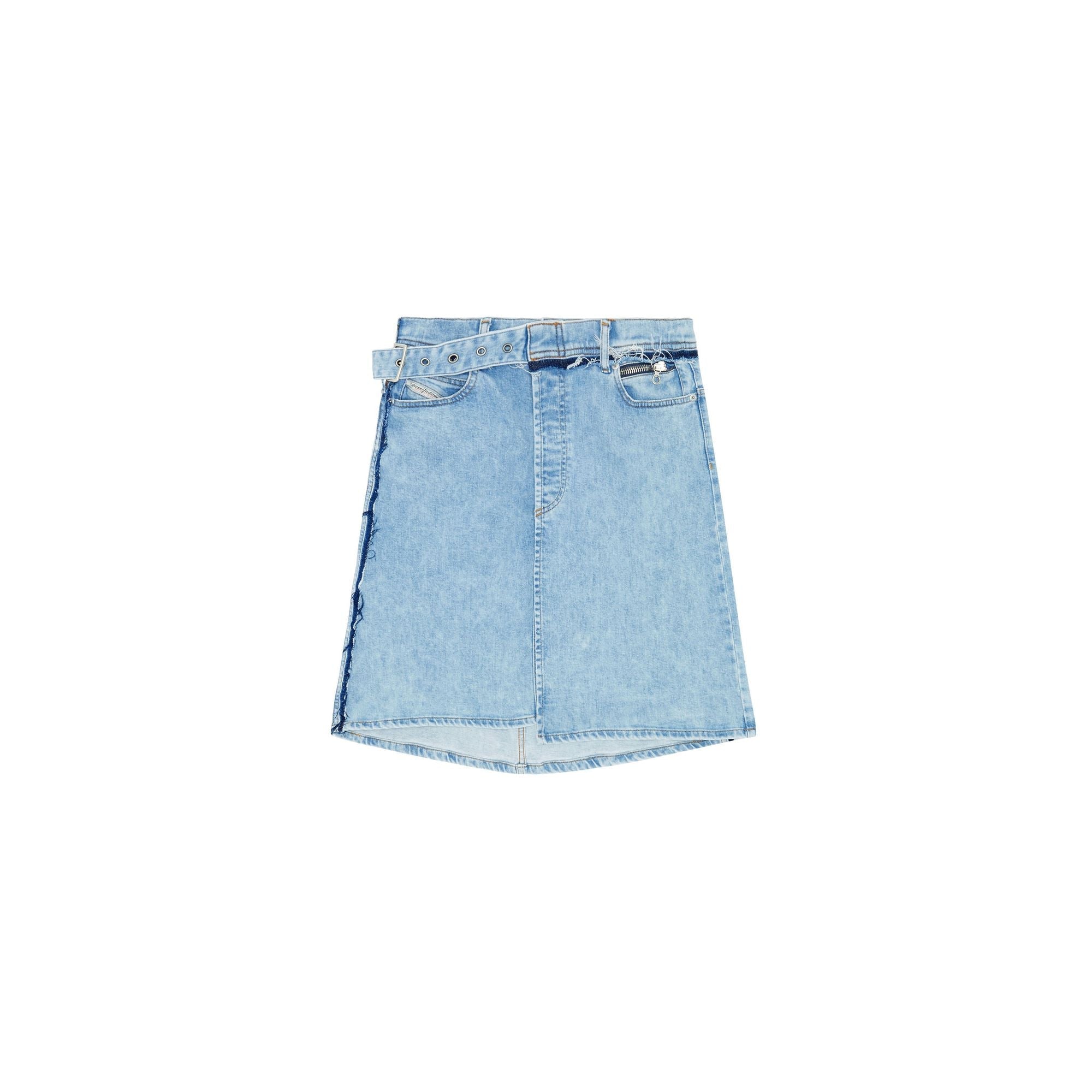 Women De-Pendence-Mid Skirt - Blue