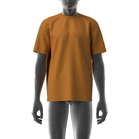 Men T-Just-Mono T-Shirt - Sudan Brown