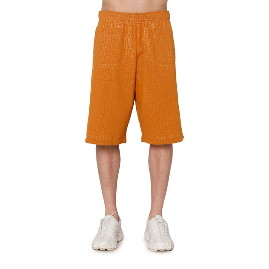 Men P-Marshy-Mono Shorts - Sudan Brown