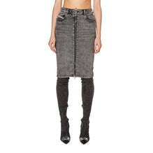 Women De-Pencil-Z Skirt - Grey