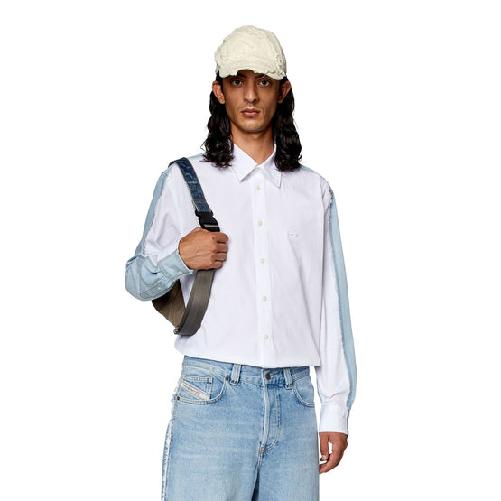 Men S-Warh Shirt - White