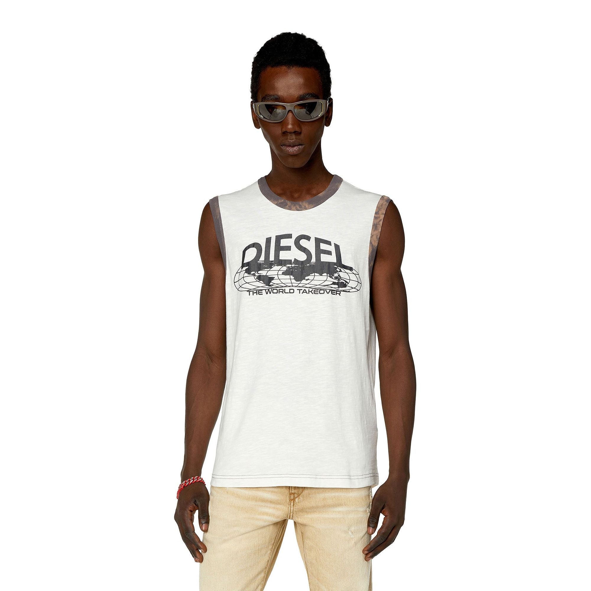 Men T-Bisco-L1 Top - White