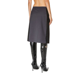 Women O-Omal Skirt - Dark Grey Melange